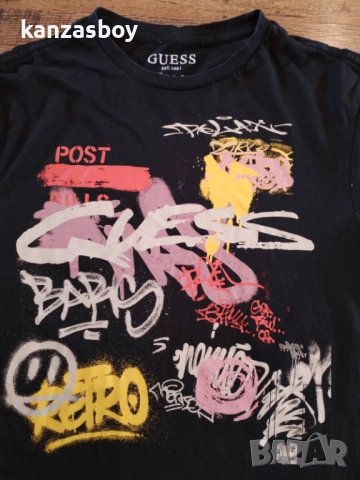 GUESS - страхотна мъжка тениска S, снимка 2 - Тениски - 52185590