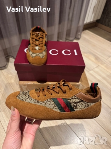 Gucci Shift trainers, Гучи , снимка 4 - Дамски ежедневни обувки - 52553121