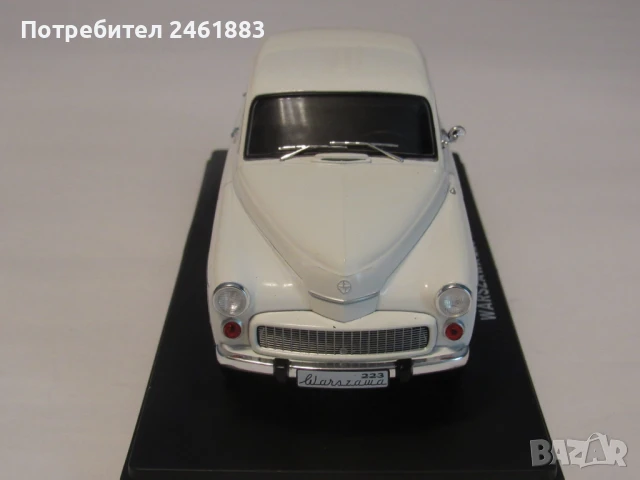 1/24 метална колекционерска количка Hachette Warszawa 223 1964 новa. , снимка 2 - Колекции - 50903250