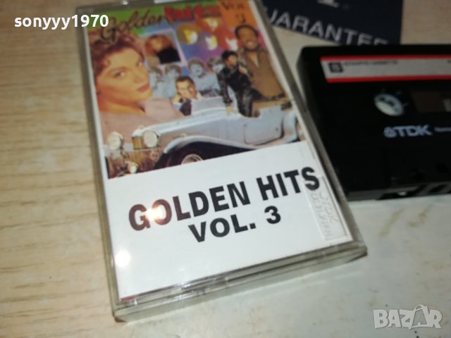 GOLDEN HITS 3 TDK-КАСЕТА 0108231625, снимка 5 - Аудио касети - 41725240