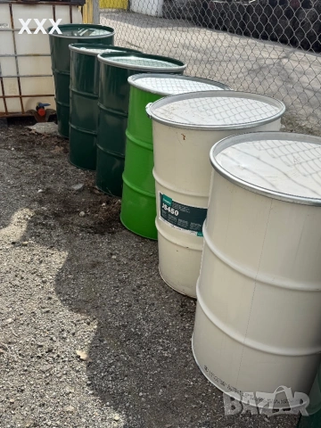 Продавам метални варели с капак и обръч 200 литра, снимка 4 - Други - 53727752