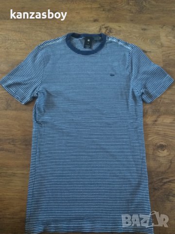 g-star ciaran stripe - страхотна мъжка тениска КАТО НОВА , снимка 5 - Тениски - 42015157