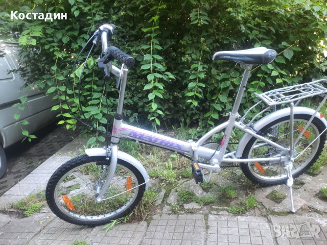 Сгъваем велосипед MATRIX 20 цола  , снимка 8 - Велосипеди - 41363263