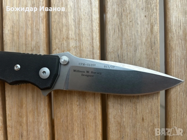 Продавам нож Fantoni William Harsey , снимка 3 - Ножове - 55828818
