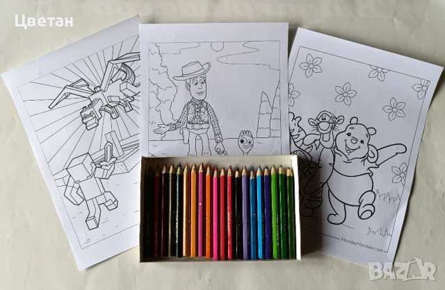 качествени цветни моливи и моливник Хари Потър, снимка 6 - Ученически пособия, канцеларски материали - 50447151