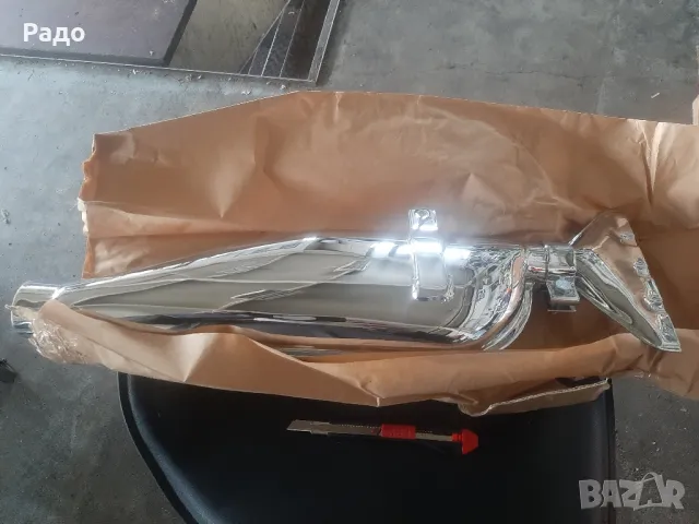 НОВ ауспух за NSU 201 OS , 251 OSL , 350 OS , 350 OSL , ХРОМ  