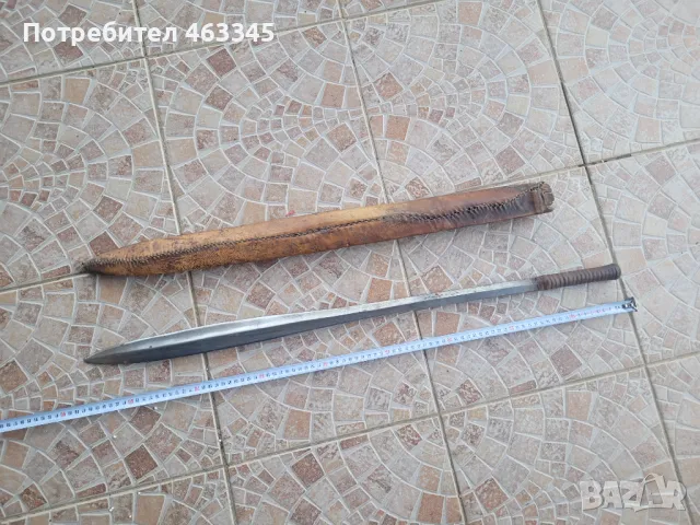Сабя, палаш, ятаган каракулак, нож, снимка 3 - Антикварни и старинни предмети - 48994385
