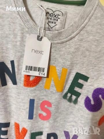 Детска блуза за момиче на "Next"/Англия!, снимка 2 - Детски Блузи и туники - 53412129