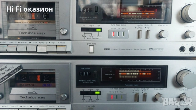 Дек Techniks RS-M263 (три глави), снимка 4 - Декове - 53490982