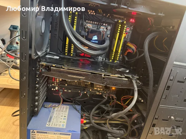 Продавам геймърски компютър i7-4820K + GTX 1070 OC 8GB, снимка 5 - Геймърски - 56334741