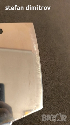 Сатър  за месо 19 см, Киви, неръждаема стомана, дървена дръжка, снимка 10 - Други - 51778713