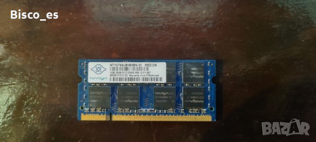 Nanya 1 GB PC2 – 5300 DDR2 – 667 MHZ, снимка 1