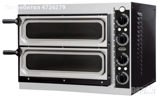 Електрическа фурна за пица с прозорец