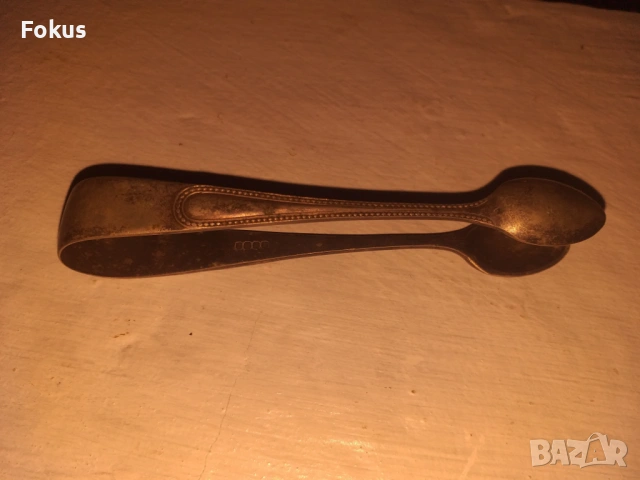 СТАРА ЩИПКА ЗА ЛЕД ИЛИ ЗАХАР, снимка 2 - Антикварни и старинни предмети - 53517085