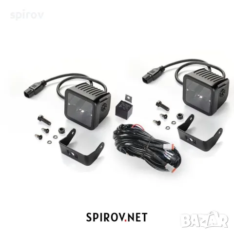 Комплект LED светлини HELLA Long-range light Black Magic 12/24V 40W 3000lm 5700K, снимка 3 - Части - 55701793
