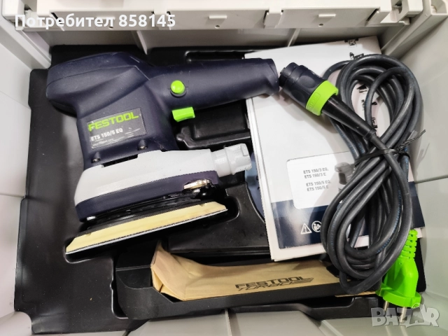 Festool ETS 150/5 EQ-Plus GB 240V, снимка 5 - Други машини и части - 51626813