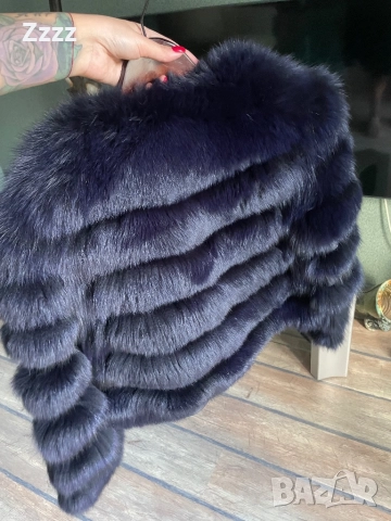 Палто естествена кожа лисица , снимка 2 - Палта, манта - 52870119