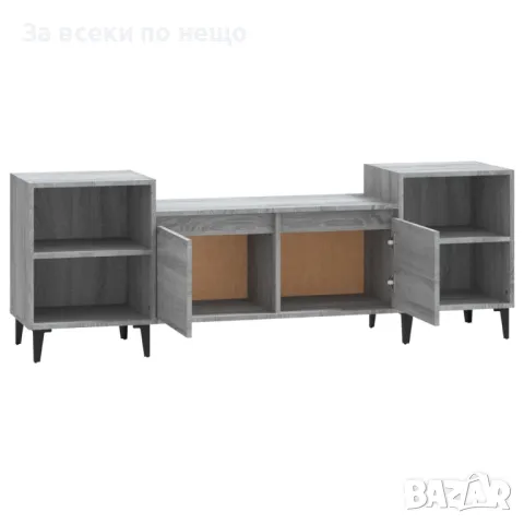 ТB Шкаф, Сив Сонома, 160x35x55 См, Инженерно Дърво Код P482, снимка 5 - Шкафове - 50260947