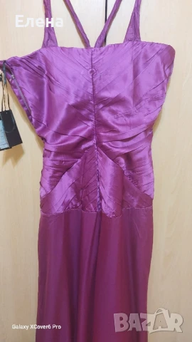 Официална рокля ALBA CONDE. Нова 100% коприна. размер L., снимка 10 - Рокли - 50730895