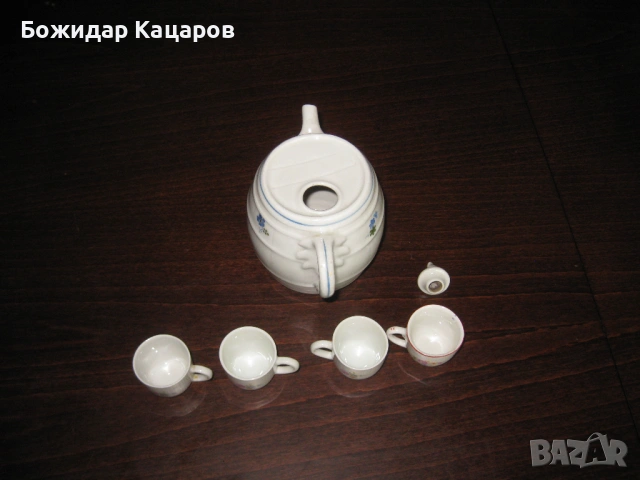 Стар български порцелан. Цена- 12 евро.Пращам по Еконт., снимка 5 - Сервизи - 53444901
