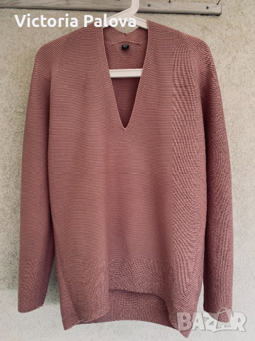 UNI QLO супер блуза “кокон”, снимка 2 - Блузи с дълъг ръкав и пуловери - 36483447
