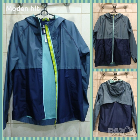 Quechua непромокаемо яке против дъжд и вятър за момче размер до 166 см.