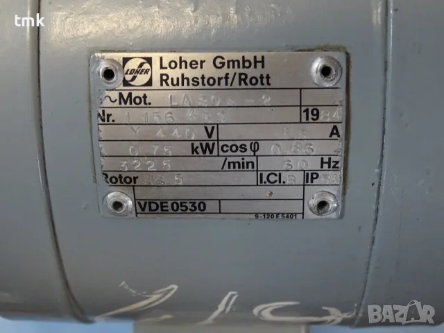 вариаторен мотор редуктор STÖBER R25/W2-2000-075-2 Variable Gear motor 0.75kW 440V, снимка 5 - Резервни части за машини - 55920166