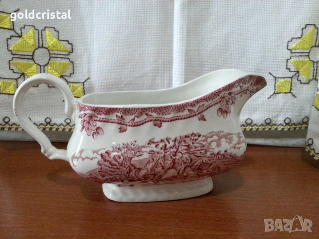 Английски порцелан сосиера , снимка 4 - Антикварни и старинни предмети - 41569507