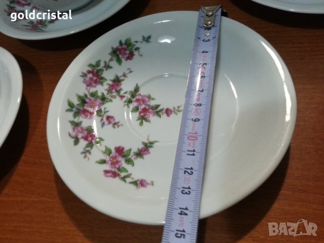 Български порцелан чаши за чай , снимка 8 - Антикварни и старинни предмети - 44465801