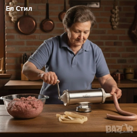 Пълначка за колбаси Bohmann BH 02-750 – Стабилна, удобна и идеална за домашни наденици, снимка 2 - Други - 53585523