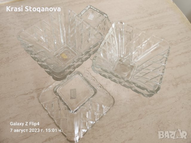 Кристални КУПИ за ЯДКИ , снимка 9 - Аксесоари за кухня - 41785569