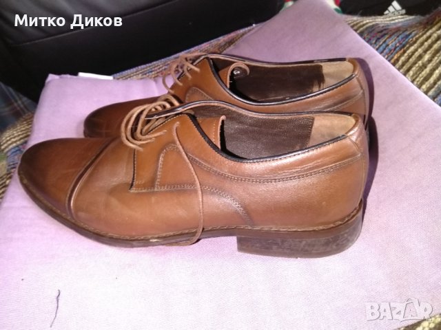 Мъжки официални маркови обувки на Теодор Концепт №42 стелка 28см, снимка 10 - Официални обувки - 39711688