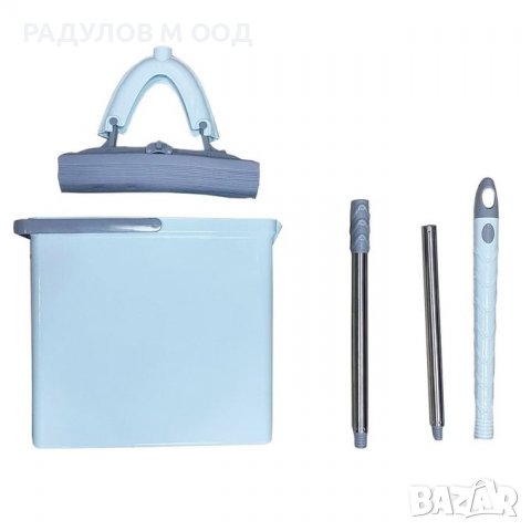 НОВО! Комплект моп с кофа Супер Слим Zambak Plastik / 201793, снимка 2 - Мопове, кофи, четки и метли - 38945556