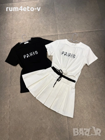 Плисирана пола в различни цветове, снимка 2 - Поли - 53611529