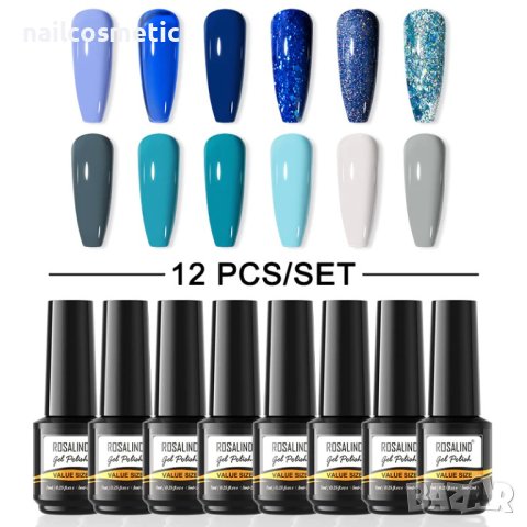 12 ЦВЯТА UV&LED ГЕЛ ЛАК КОМПЛЕКТ - 08