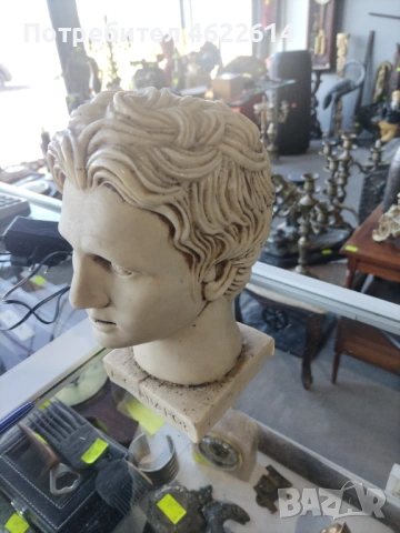 БЮСТ НА АЛЕКСАНДЪР МАКЕДОНСКИ , снимка 3 - Колекции - 53117714