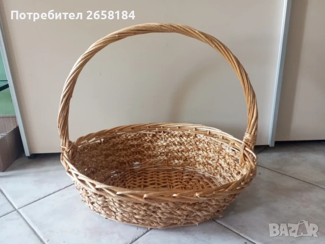 Голяма овална кошница