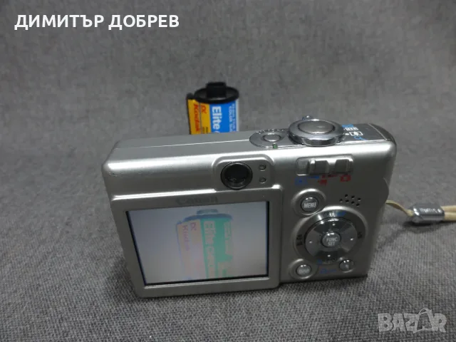 ЦИФРОВ ФОТОАПАРАТ CANON DIGITAL IXUS 50 5.0MP CCD DIGITAL CAMERA Y2K DIGICAM, снимка 11 - Фотоапарати - 55722648