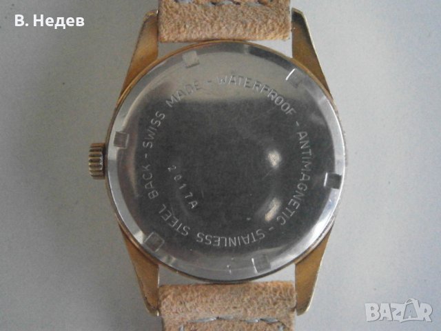 BAROLUX, cal. FHF-ST 96, 17 jewels, позлатен корпус 10 микр. 35мм, снимка 5 - Мъжки - 41223632