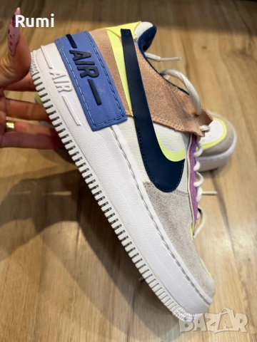 Оригинални кожени кецове Nike Air Force 1 Shadow! 42 н