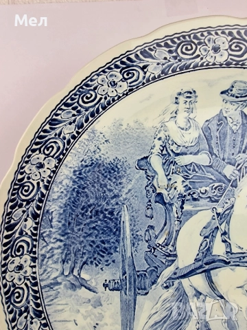 Колекционерска чиния Boch, снимка 3 - Колекции - 51738856