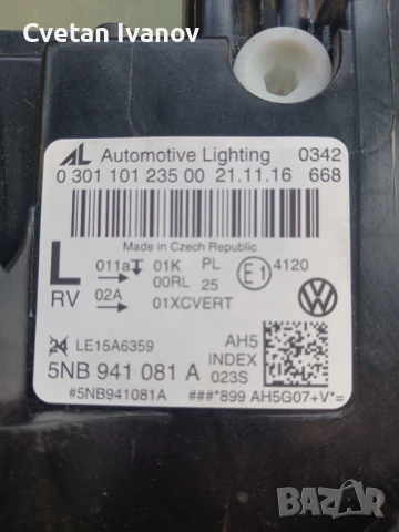 Ляв фар Тигуан 2016/20, снимка 2 - Аксесоари и консумативи - 50586103