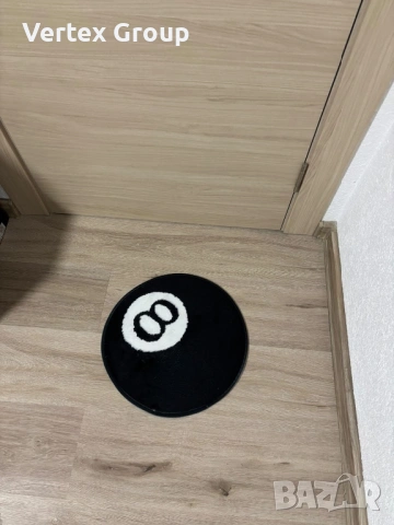 Малък килим. Кръгъл, снимка 2 - Килими - 53163469