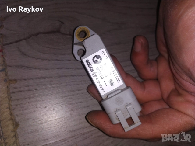 AIR BAG сензор за BMW X5 E53 6911038 0285002064 6577 6911038., снимка 3 - Части - 46780266