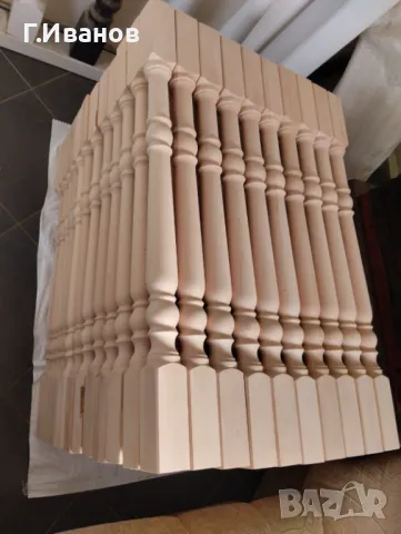 Балюстри за тераси и стълбища.Начални колони и ръкохватки, снимка 3 - Дърводелски услуги - 50413079