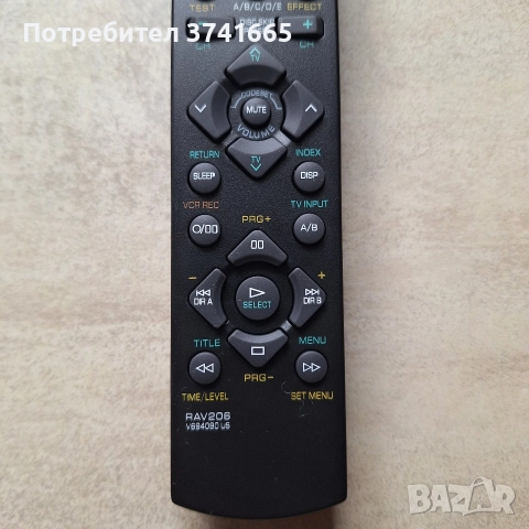 Дистанционно за AV ресивър YAMAHA RAV206 , снимка 3 - Ресийвъри, усилватели, смесителни пултове - 52911286