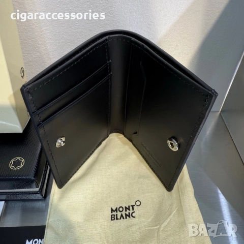Оригинален Montblanc портфейл – чисто нов, пълен комплект, снимка 6 - Портфейли, портмонета - 53177268