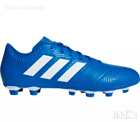 бутонки  adidas Nemeziz 18.4 FxG    номер 45.5, снимка 2 - Футбол - 42092409