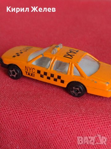 Метална количка NYC TAXI MADE IN CHINA стара рядка за КОЛЕКЦИЯ ДЕКОРАЦИЯ 37600, снимка 7 - Колекции - 40667190