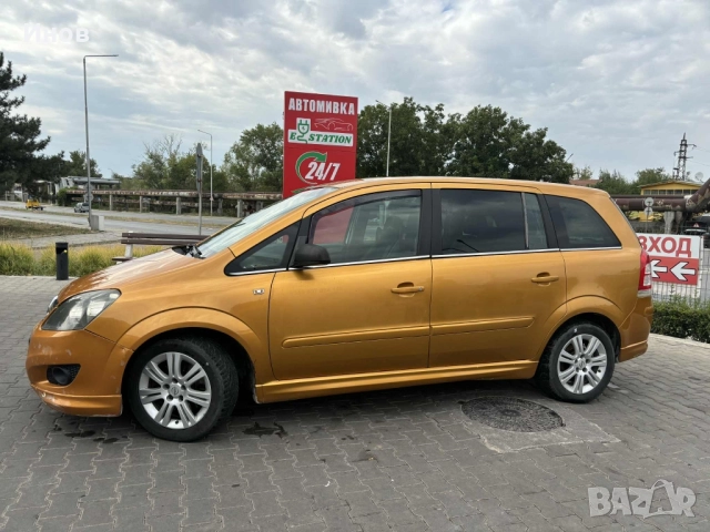 Opel Zafira B бензин/метан + ГАЗ